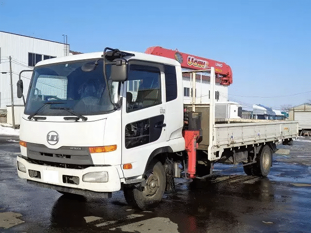 日産UD コンドル 中型/増トン クレーン付 4段 ラジコン の中古トラック【車両No.139192】
