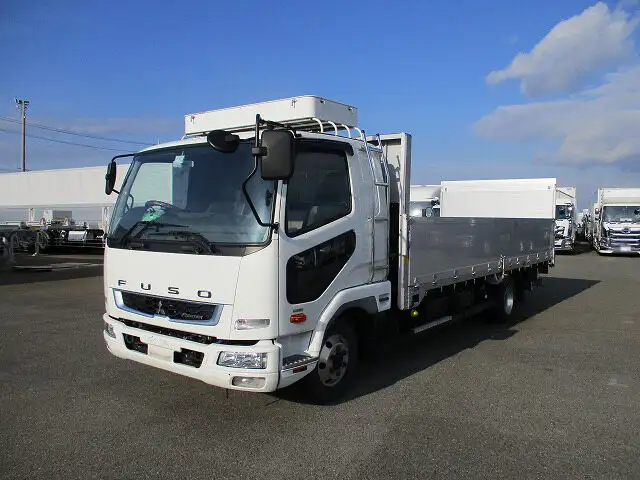 三菱 ファイター 中型/増トン 平ボディ パワーゲート アルミブロック の中古トラック【車両No.139087】