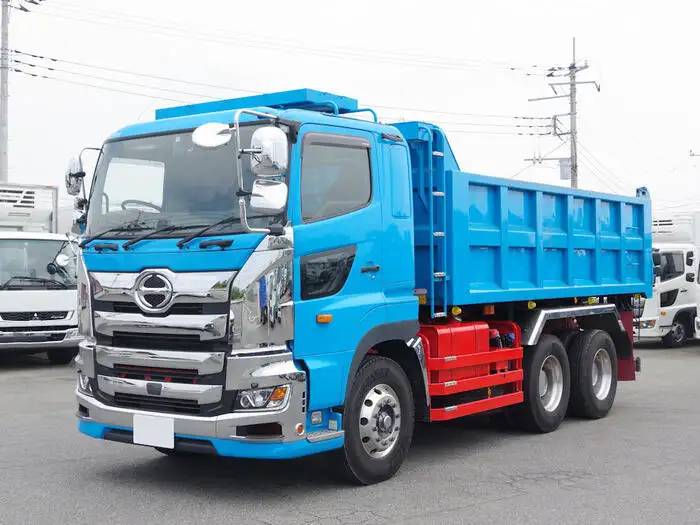 日野 プロフィア 大型 ダンプ 土砂禁 ベッド の中古トラック【車両No.148891】