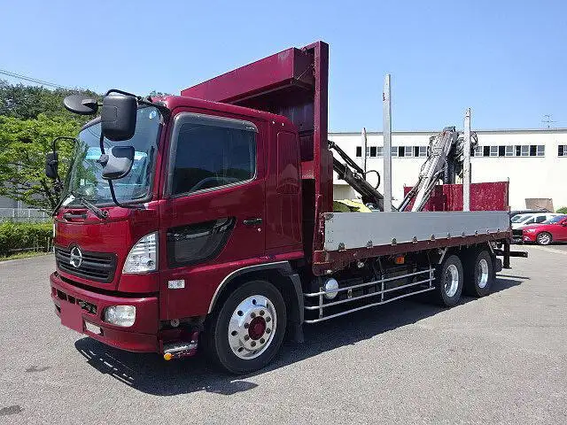 日野 レンジャー 中型/増トン クレーン付 ヒアブ アルミブロック の中古トラック【車両No.150888】