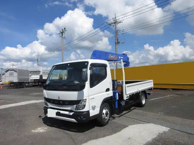 三菱 キャンター 小型 クレーン付 6段 ラジコン の中古トラック【車両No.153829】