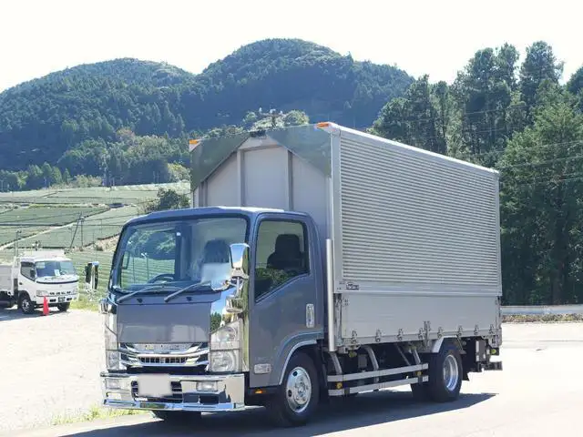 いすゞ エルフ 小型 ウイング パワーゲート BKG-NMR85N の中古トラック【車両No.155316】