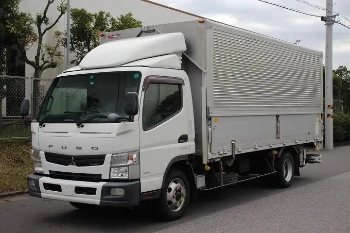 三菱 キャンター 小型 ウイング パワーゲート TKG-FEB90 の中古トラック【車両No.157480】