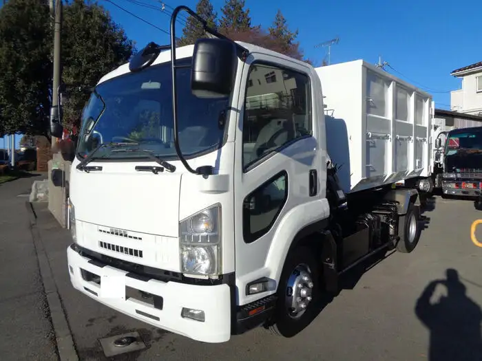 いすゞ フォワード 中型/増トン アームロール コンテナ付き ツインホイスト の中古トラック【車両No.158352】