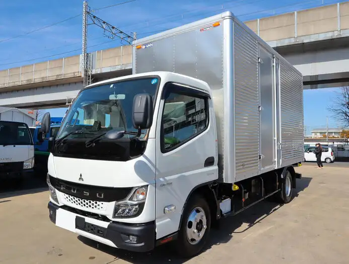 三菱 キャンター 小型 アルミバン サイドドア 2RG-FEA20 の中古トラック【車両No.160602】
