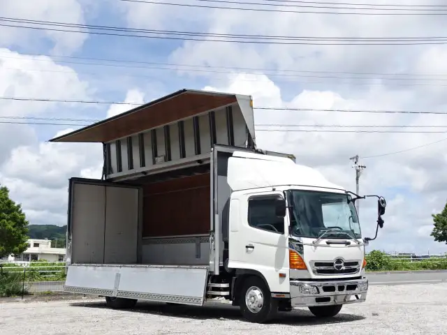 日野 レンジャー 中型/増トン ウイング ベッド ADG-GD7JLWA の中古トラック【車両No.162852】