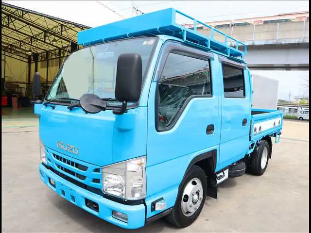 いすゞ エルフ 小型 平ボディ Wキャブ 2RG-NJR88A の中古トラック【車両No.165466】