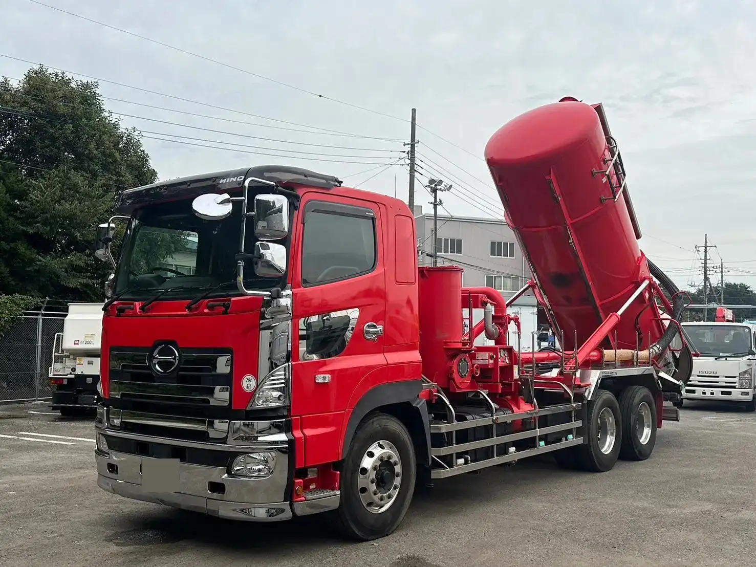 日野 プロフィア 大型 タンク車 汚泥吸引車 QKG-FS1AREA の中古トラック【車両No.176228】