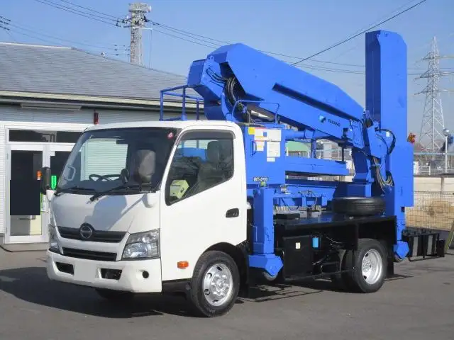 日野 デュトロ 小型 高所・建柱車 高所作業車 TKG-XZU700X｜画像1