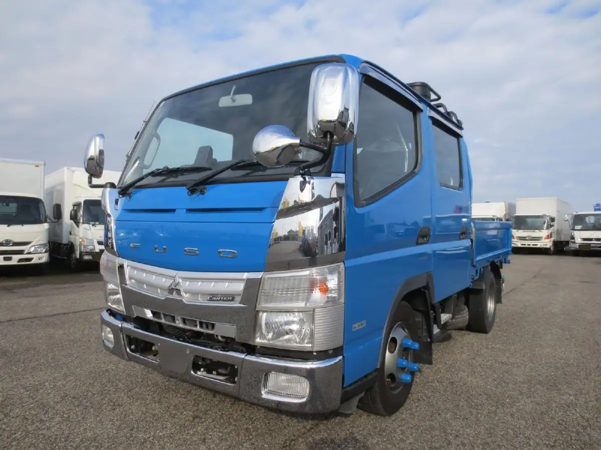 三菱 キャンター 小型 平ボディ Wキャブ(ダブルキャブ) TPG-FBA20｜画像1