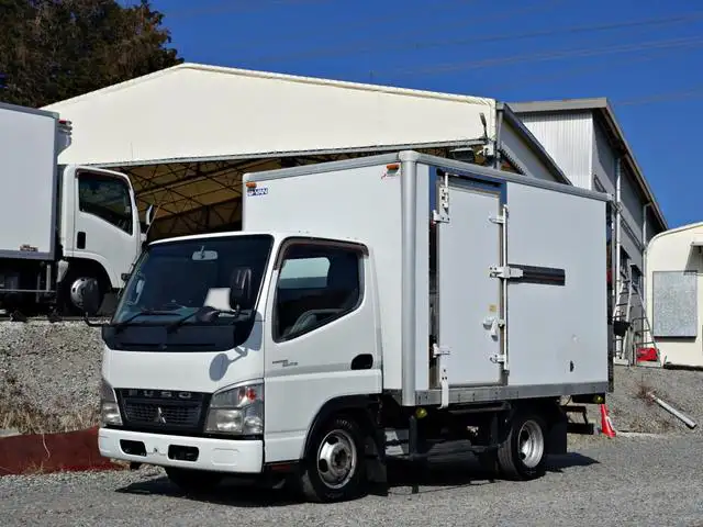 三菱 キャンター 小型 アルミバン サイドドア PDG-FB70B｜画像1