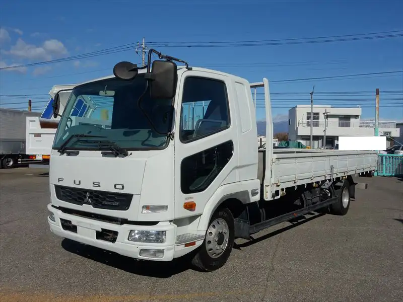 三菱 ファイター 中型/増トン 平ボディ ベッド TKG-FK61F の中古トラック【車両No.181903】