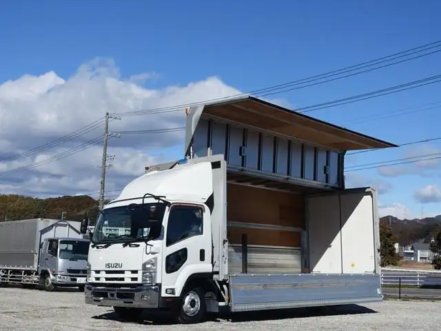 いすゞ フォワード 中型/増トン ウイング SKG-FRR90S2 H24｜画像1