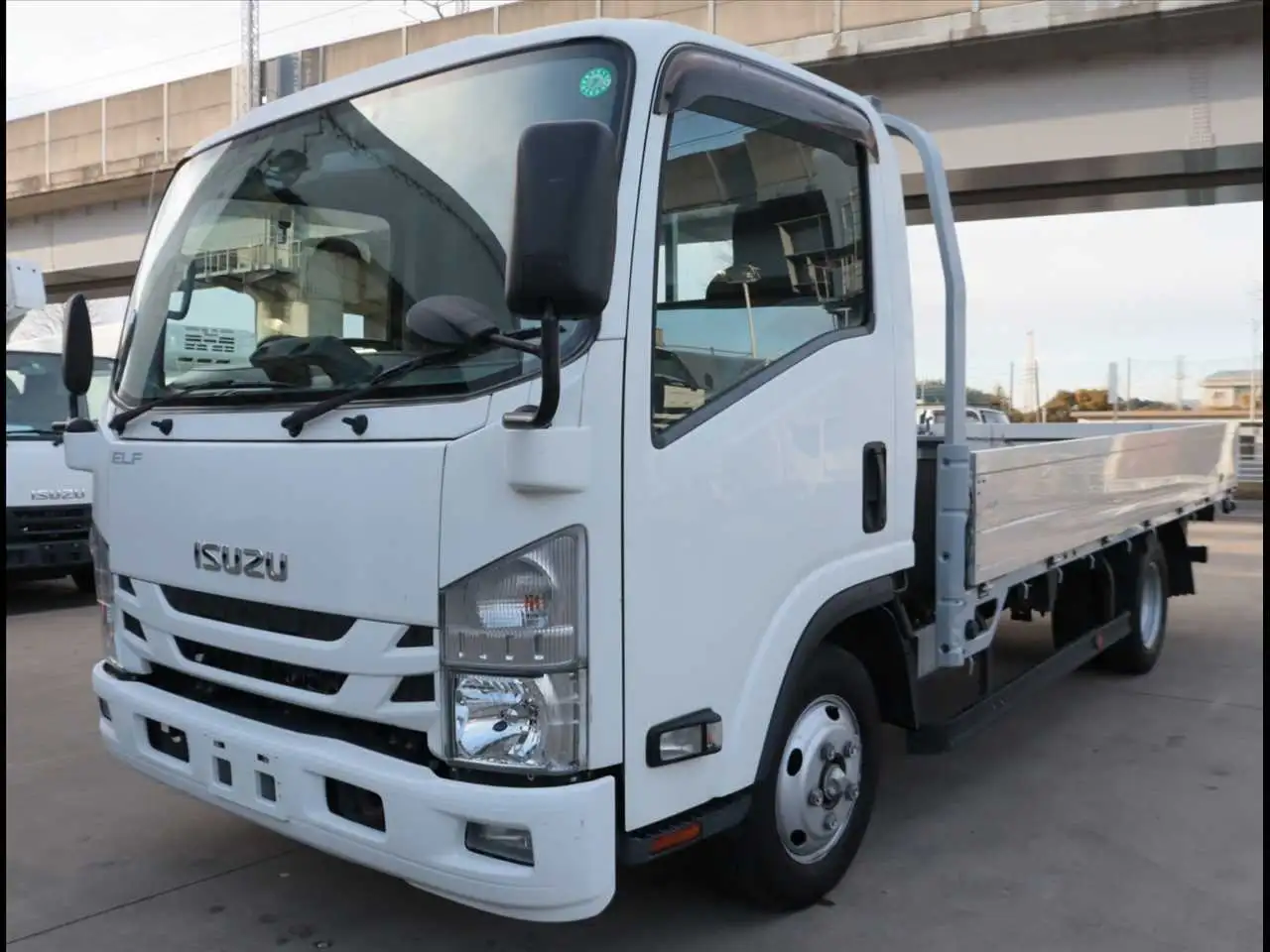 いすゞ エルフ 小型 平ボディ アルミブロック 2RG-NNR88AR｜画像1