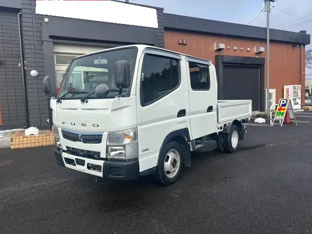 三菱 キャンター 小型 平ボディ Wキャブ(ダブルキャブ) ｜画像1