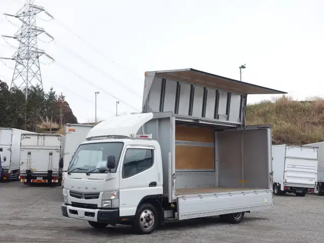 三菱 キャンター 小型 ウイング TKG-FEB50 H28｜画像1