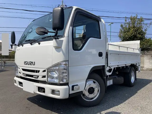 いすゞ エルフ 小型 平ボディ パワーゲート 2RG-NKR88A｜画像1