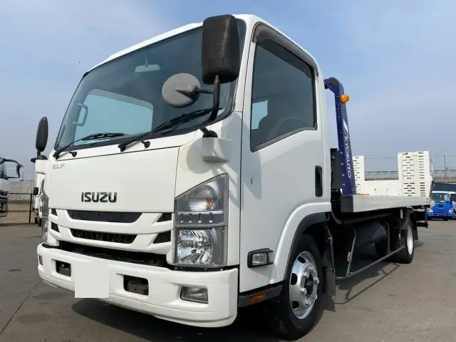いすゞ エルフ 小型 車両重機運搬 ラジコン ウインチ の中古トラック【車両No.184757】