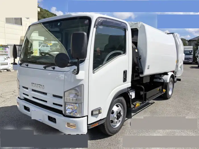 いすゞ エルフ 小型 パッカー車 プレス式 回転ダンプ式 の中古トラック【車両No.184816】
