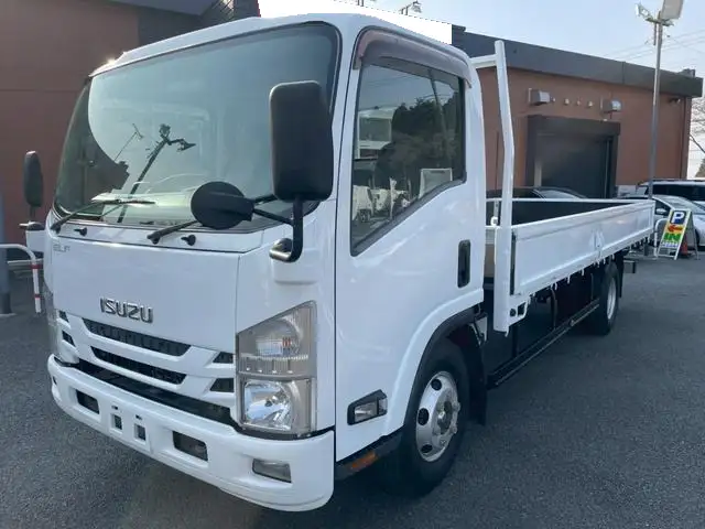 いすゞ エルフ 小型 平ボディ  H27｜画像1