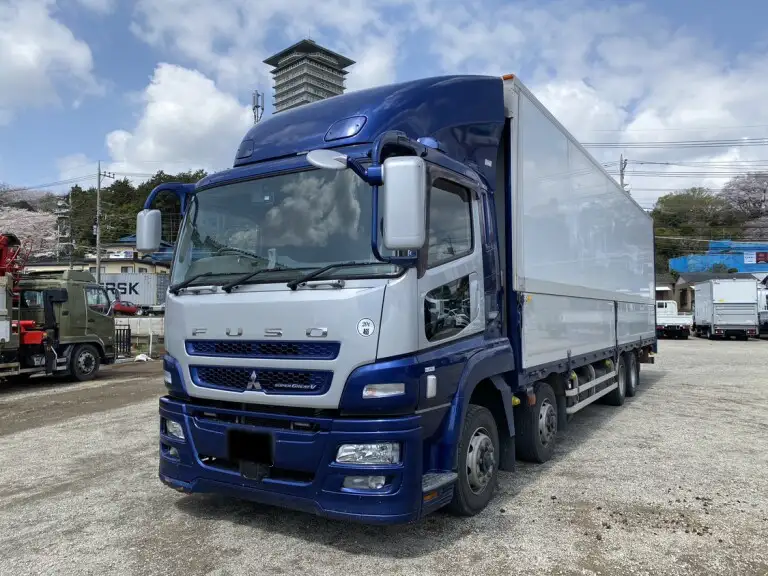 三菱 スーパーグレート 大型 ウイング エアサス ベッド の中古トラック【車両No.186232】