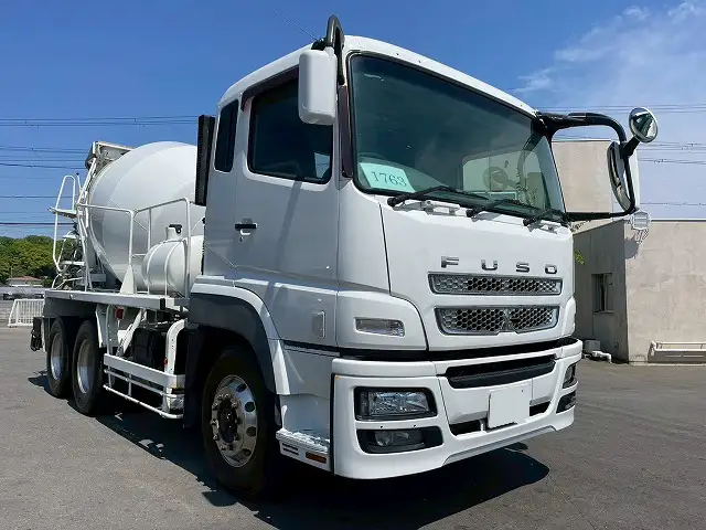 三菱 スーパーグレート 大型 ミキサー・ポンプ ベッド QKG-FV60VX の中古トラック【車両No.187252】