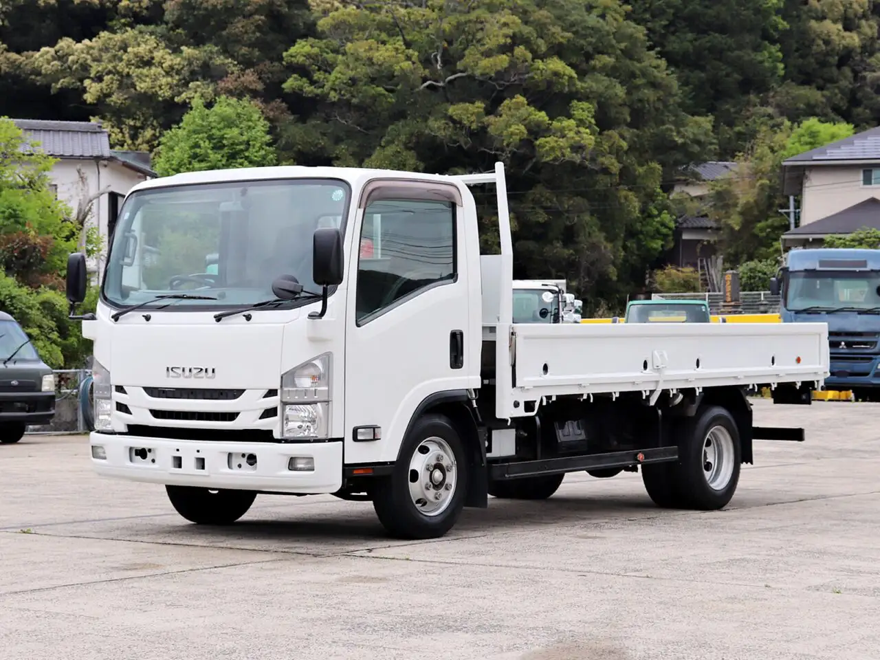 いすゞ エルフ 小型 平ボディ 床鉄板 TPG-NPR85AR の中古トラック【車両No.187391】