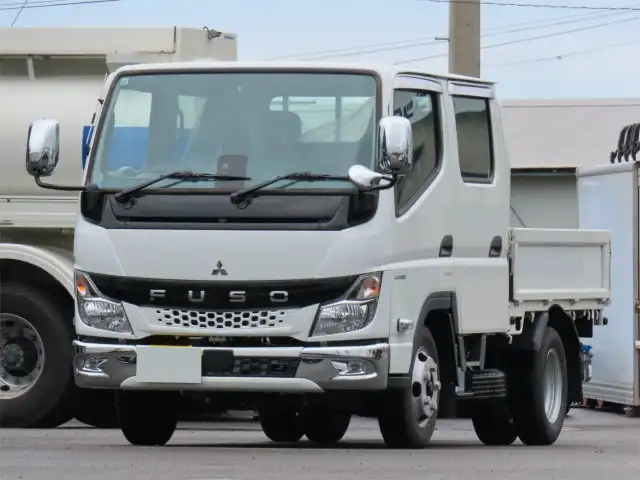 三菱 キャンター 小型 平ボディ Wキャブ 2RG-FBA20 の中古トラック【車両No.184996】