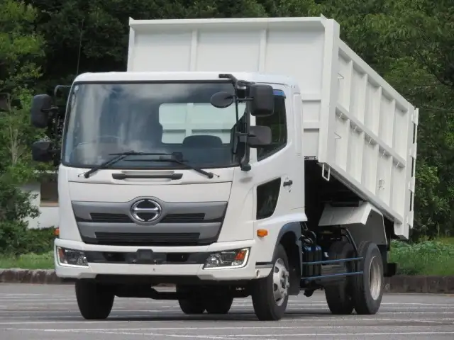 日野 レンジャー 中型/増トン ダンプ 土砂禁 ベッド の中古トラック【車両No.182296】