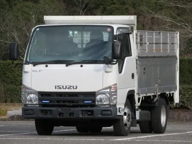 いすゞ エルフ 小型 平ボディ アルミブロック TKG-NJR85A の中古トラック【車両No.177319】