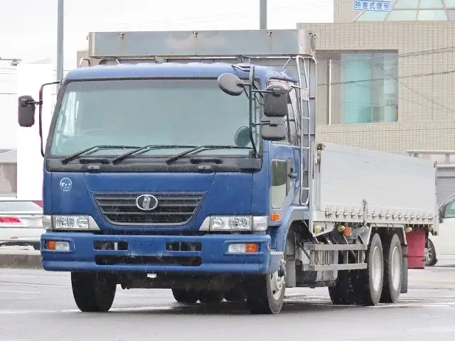 日産UD コンドル 中型/増トン 平ボディ アルミブロック ベッド の中古トラック【車両No.183196】