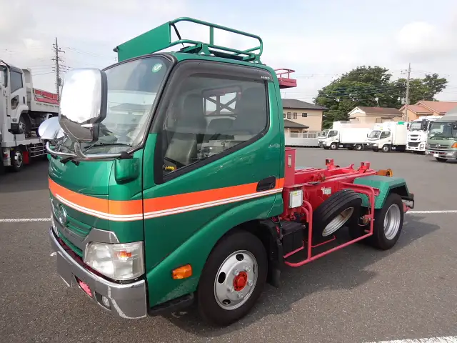 日野 デュトロ 小型 アームロール シングルホイスト TKG-XZU605M の中古トラック【車両No.187838】