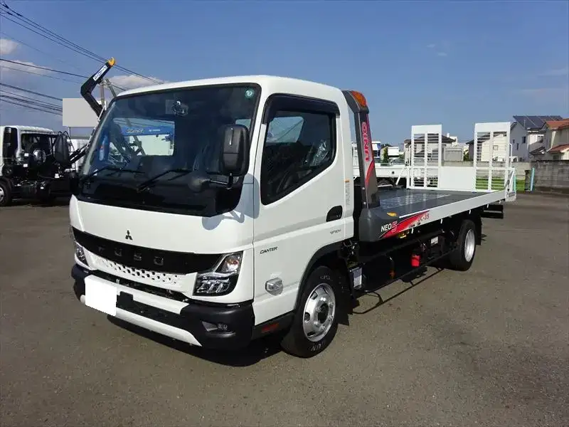 三菱 キャンター 小型 車両重機運搬 ラジコン ウインチ の中古トラック【車両No.191015】