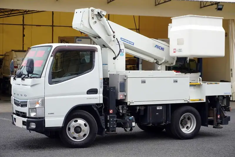 三菱 キャンター 小型 高所・建柱車 高所作業車 電工仕様 の中古トラック【車両No.191046】