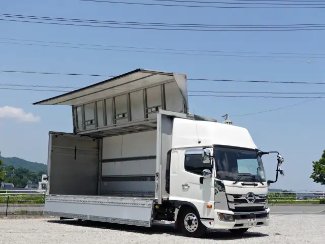 日野 レンジャー 中型/増トン ウイング パワーゲート エアサス の中古トラック【車両No.191229】