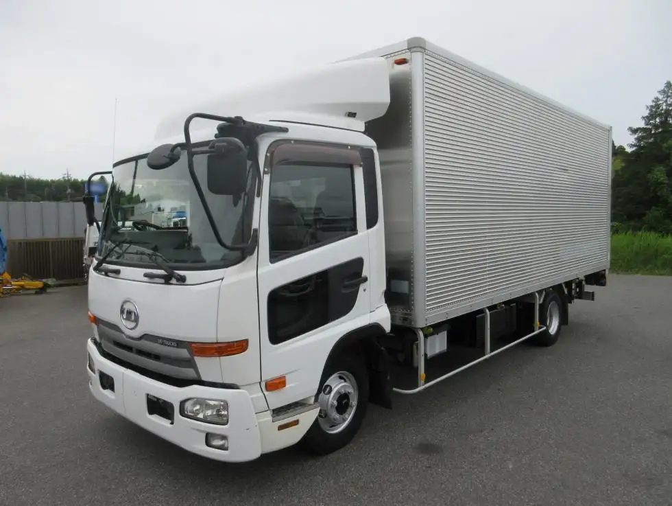 日産UD コンドル 中型/増トン アルミバン パワーゲート SKG-MK38L の中古トラック【車両No.191817】