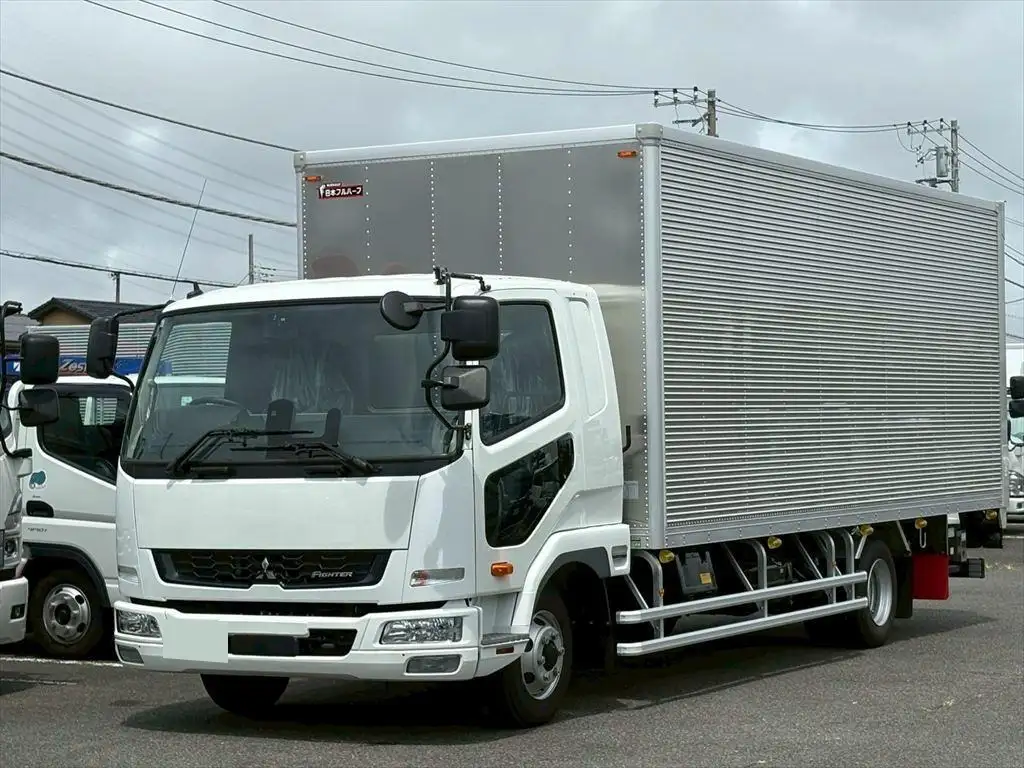 三菱 ファイター 中型/増トン アルミバン パワーゲート エアサス の中古トラック【車両No.191846】