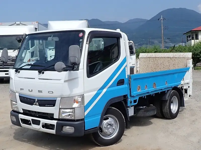 三菱 キャンター 小型 平ボディ パワーゲート 床鉄板 の中古トラック【車両No.191963】