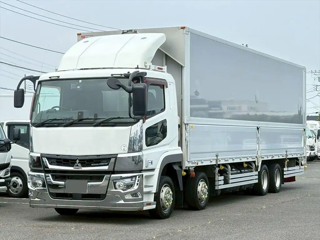 三菱 スーパーグレート 大型 ウイング パワーゲート エアサス の中古トラック【車両No.192030】