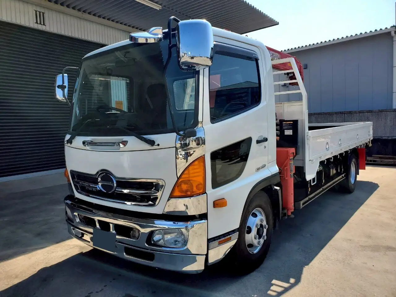 日野 レンジャー 中型/増トン クレーン付 4段 ラジコン の中古トラック【車両No.192239】