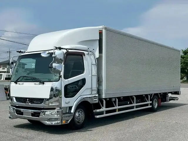 三菱 ファイター 中型/増トン アルミバン パワーゲート エアサス の中古トラック【車両No.192343】