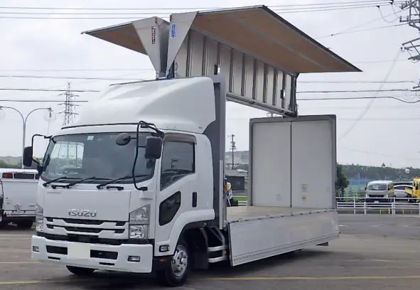 いすゞ フォワード 中型/増トン ウイング ベッド 2RG-FRR90S2 の中古トラック【車両No.192844】