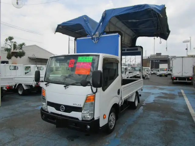 日産 アトラス 小型 ウイング 幌ウイング CBF-SQ2F24 の中古トラック【車両No.192903】