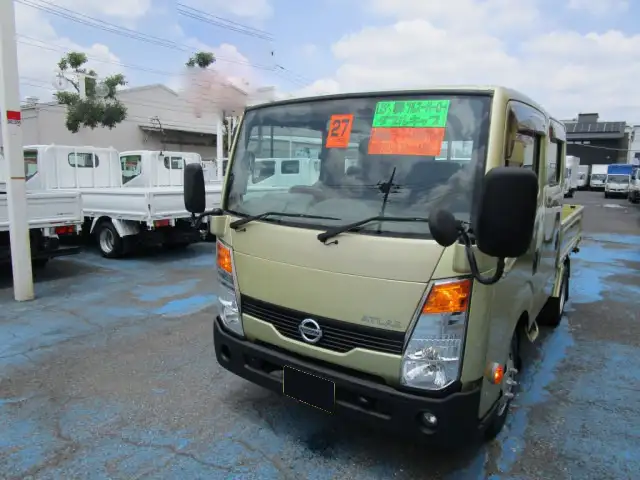 日産 アトラス 小型 平ボディ Wキャブ CBF-SQ2F24 の中古トラック【車両No.192891】