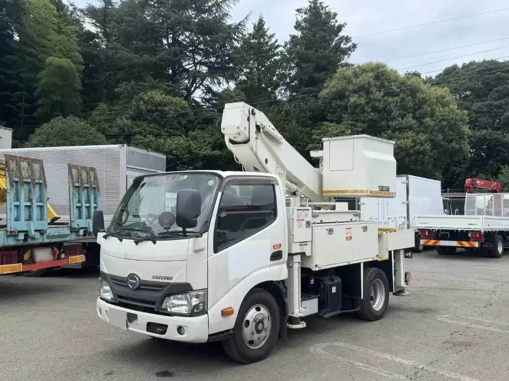日野 デュトロ 小型 高所・建柱車 高所作業車 電工仕様 の中古トラック【車両No.192920】