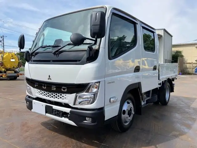 三菱 キャンター 小型 平ボディ Wキャブ 2RG-FBA20 の中古トラック【車両No.193053】
