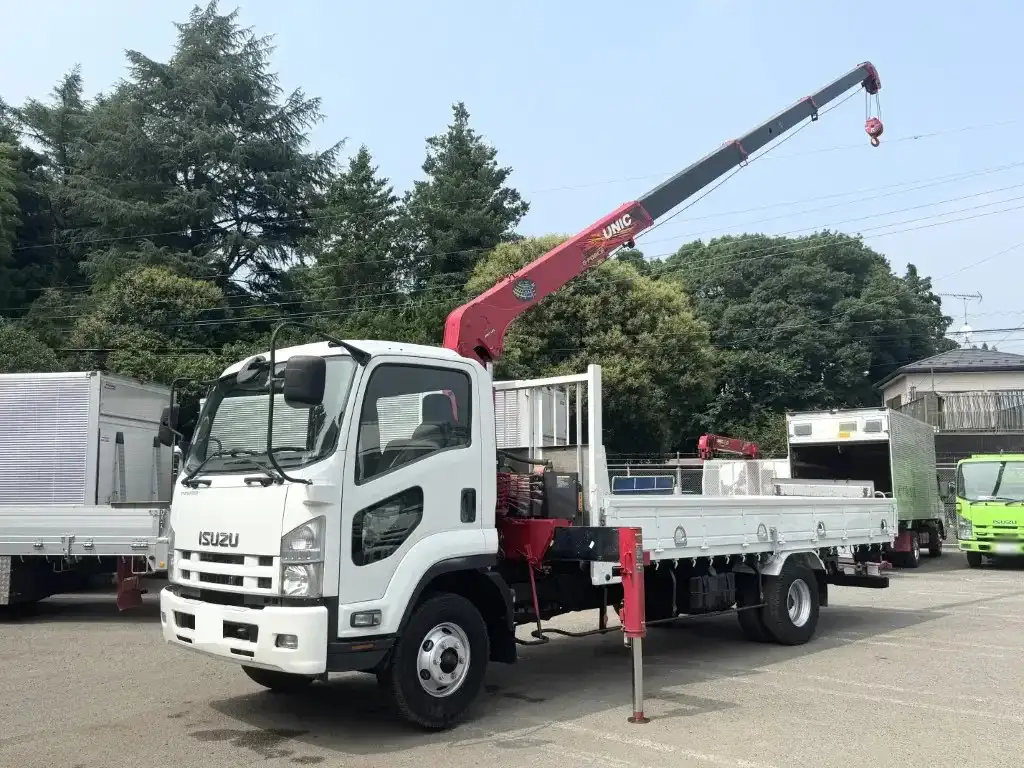 いすゞ フォワード 中型/増トン クレーン付 4段 ラジコン の中古トラック【車両No.193090】