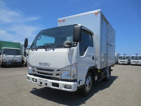 いすゞ エルフ 小型 アルミバン サイドドア ジョルダー の中古トラック【車両No.193001】
