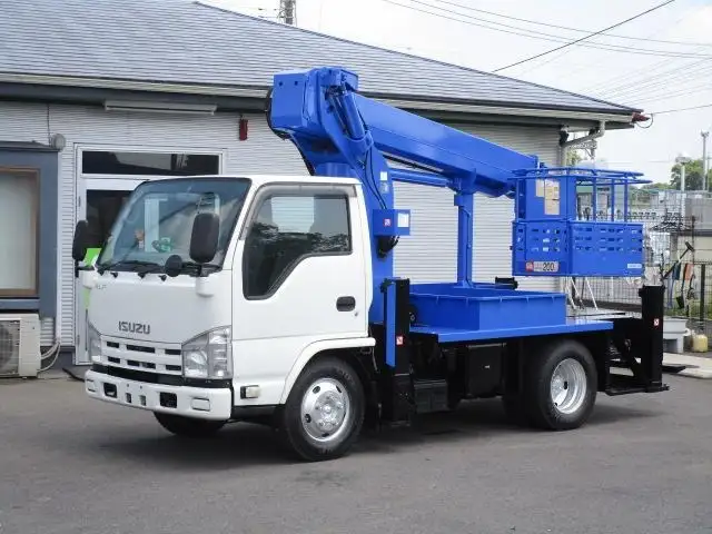 いすゞ エルフ 小型 高所・建柱車 高所作業車 TKG-NKR85N の中古トラック【車両No.192989】