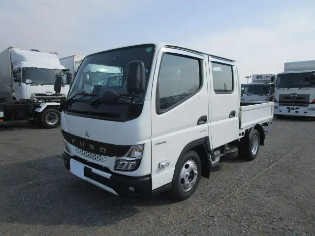 三菱 キャンター 小型 平ボディ Wキャブ 2RG-FBA20 の中古トラック【車両No.193162】